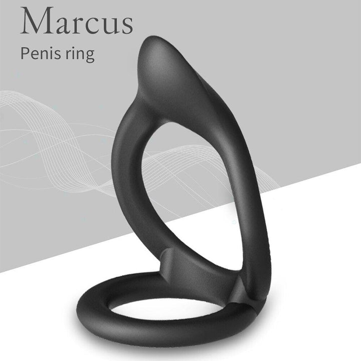 5Pcs/Set Silicone Man Double Pentration Cock Ring Delay Penis Rings - {{ LEVETT }}