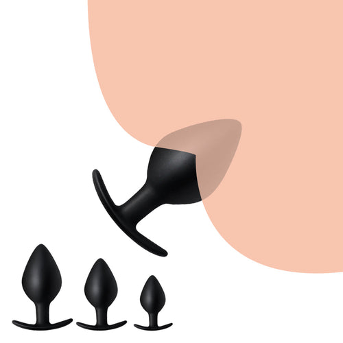 Silicone/rubber butt plug Levett Silicone/rubber butt plug Levett