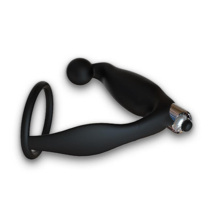 Dolphin Anal Vibrator Prostate Massager with Cock Ring for Male - {{ LEVETT }}