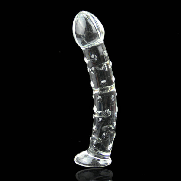 Glass Anal Plug Crystal Penis Prostate Massager