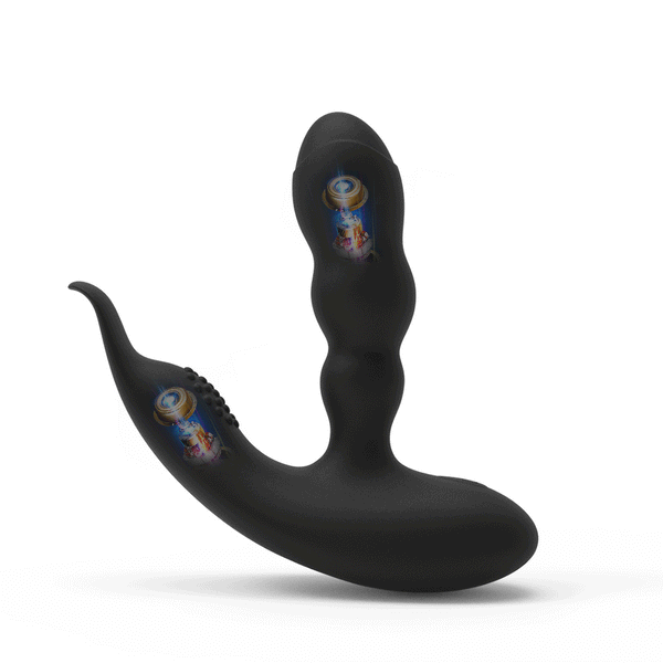 3 Point Prostate Massager Vibrator Toy for Men