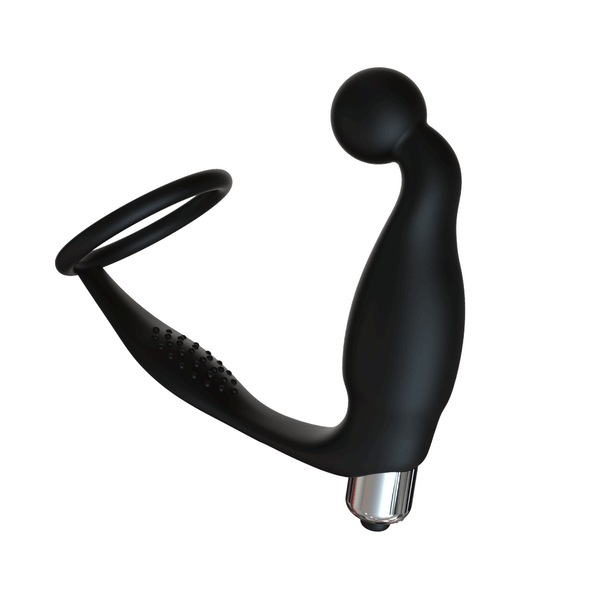 Dolphin Vibrating Prostate Massager with Cock Ring for Male