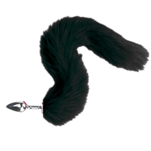 Black Fox Tail Plug