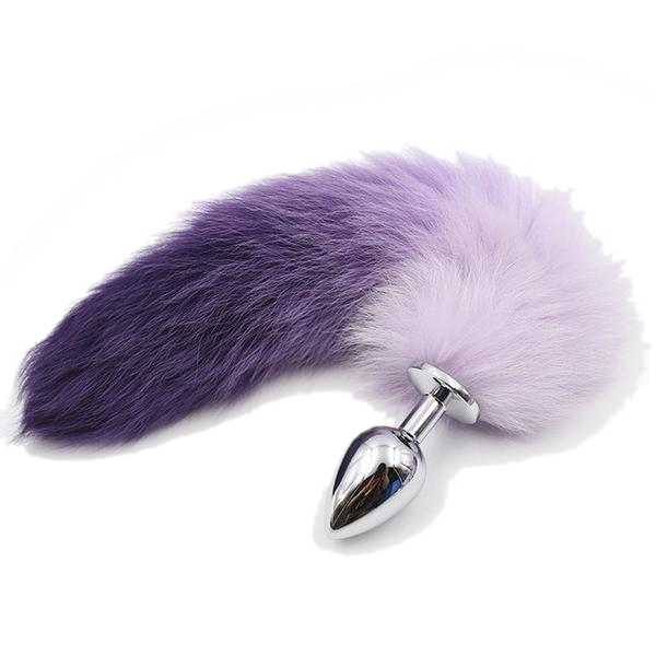 purple Cat Tail Plug