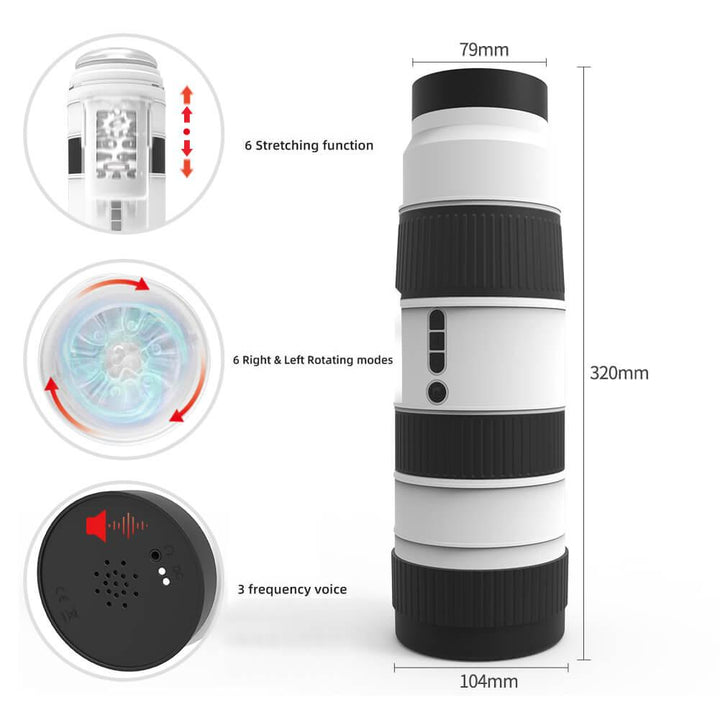 LEVETT 98K Male Masturbators Cup Automatic Male Butt Masturbator - {{ LEVETT }}