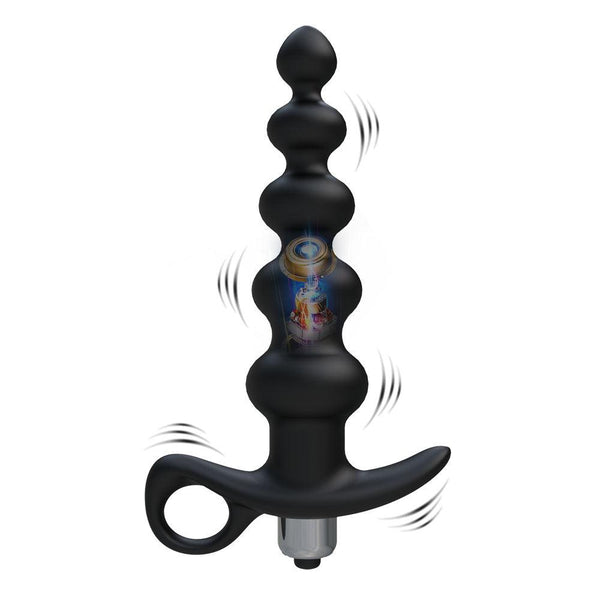 Brand New Man Ebony Prosaste Massager Anal Plugs - {{ LEVETT }}