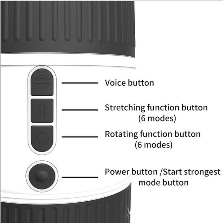 LEVETT 98K Male Masturbators Cup Automatic Male Butt Masturbator - {{ LEVETT }}