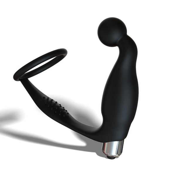 Dolphin Vibrating Prostate Massager with Cock Ring for Male