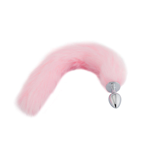 Pink Cat Tail Plug 16 inch