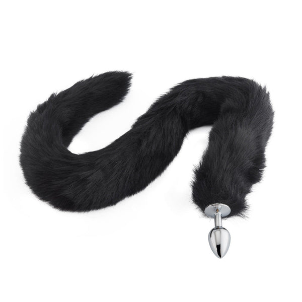 Black Cat Tail Plug 32 inch