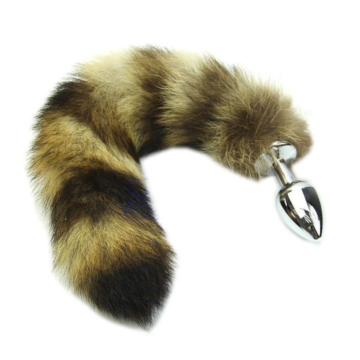 Brown Fox Tail Butt Plug