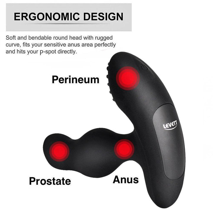 LEVETT Male Rotating Prostate Massager Vibrators - {{ LEVETT }}