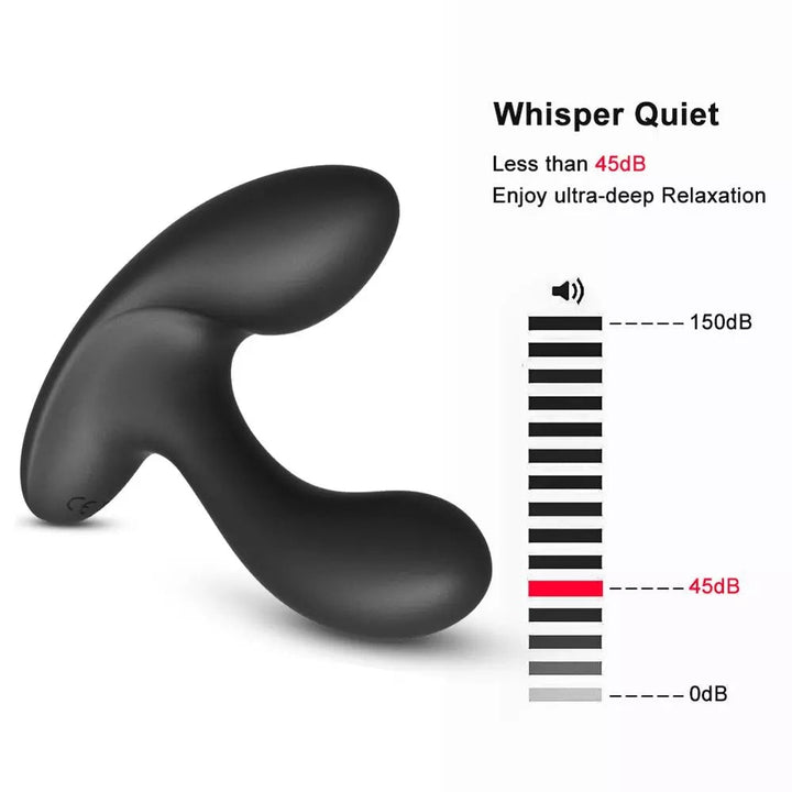 Whisper Quiet Prostate Massager Anal Vibrator Toy