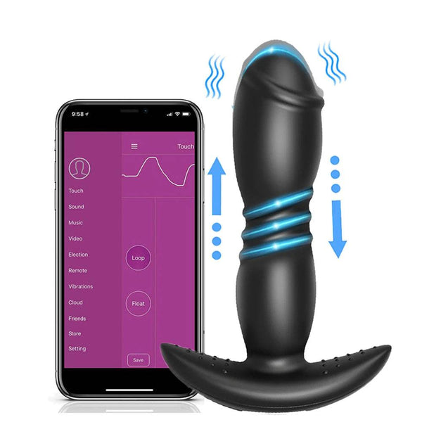 Thrusting Prostate Massager Vibrator Butt Toy