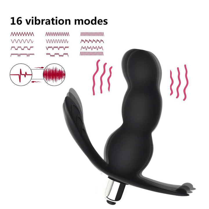 LEVETT Silicone Anal Plugs Vibrator Male Wearable Butt Plugs - {{ LEVETT }}