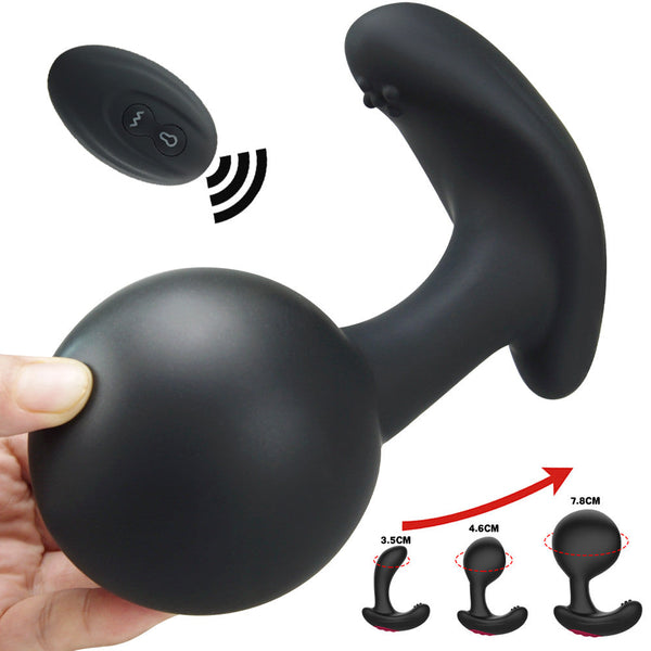 Inflatable Prostate Massager Anal Vibrator