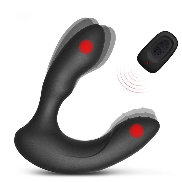 Männlicher drahtloser Remote-Prostata-Massagegerät-Vibrator-Dildo-Buttplug