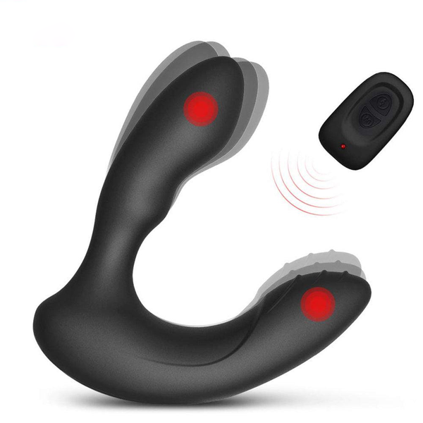 Masculino remoto sem fio massageador de próstata vibrador vibrador plugue anal