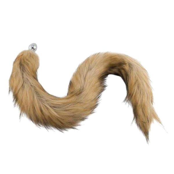 Brown Cat Tail Plug 32 inch