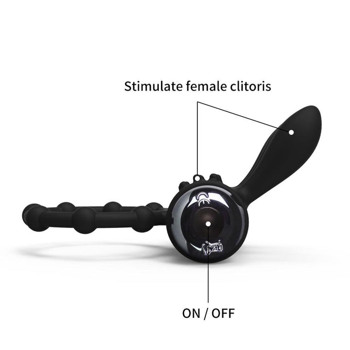 LEVETT Double Vibrating Cock Ring Man Delay Ejaculation Sex Toys - {{ LEVETT }}