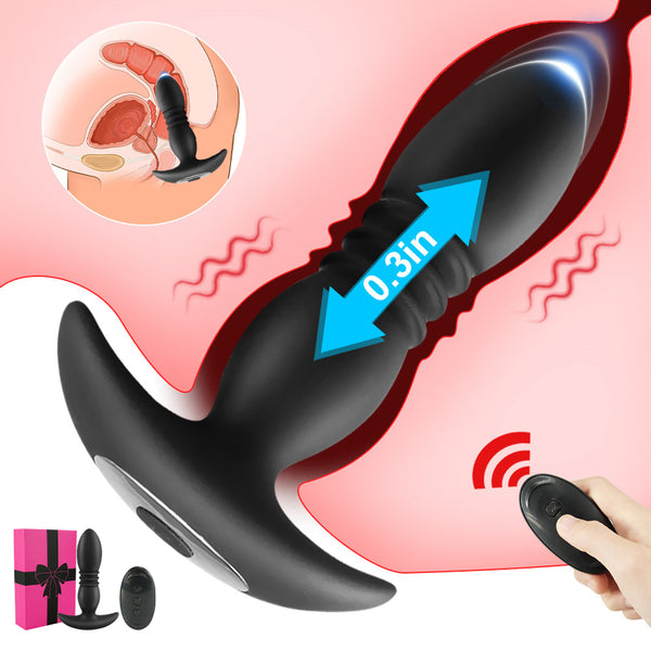 Thrusting Prostate Massager Vibrators Toy for Men Woman