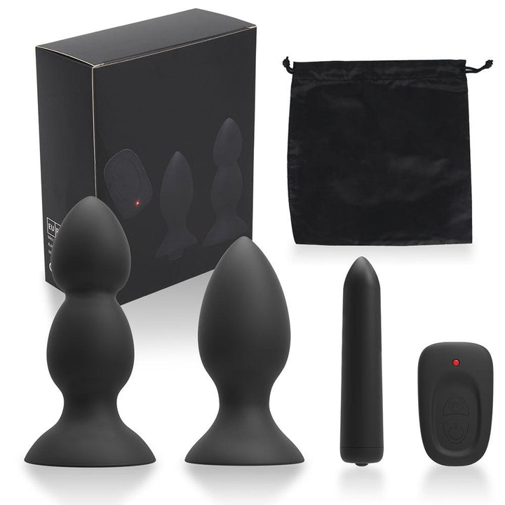 Wireless Long Anal Vibrator Buttplug Mini Prostate Massagers for Women Men - {{ LEVETT }}