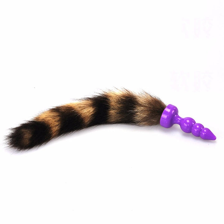 Brown Cat Tail Plug