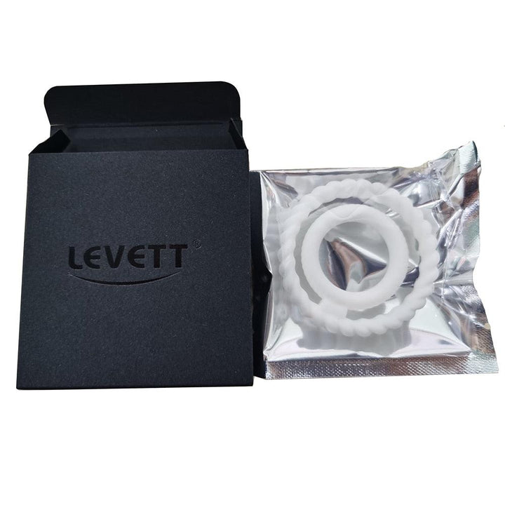 LEVETT Male Silicone Dual Penis Rings for Man - {{ LEVETT }}