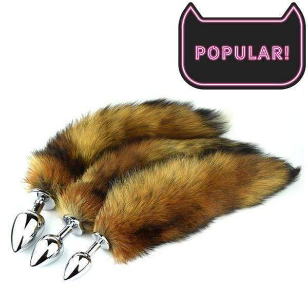 Fox Tail Plug, Brown 17 inch